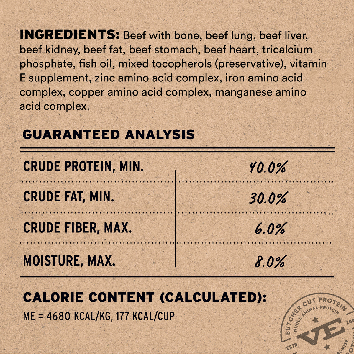 Vital Essentials freeze-dried raw beef soft nibs perfect for selective eating dogs with sensitive teeth