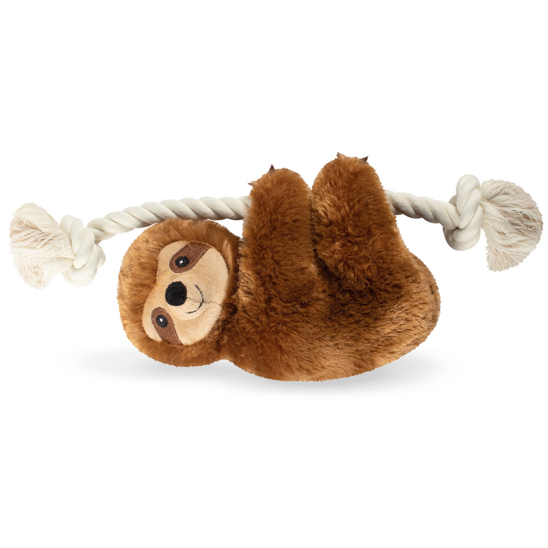 Dog top toy sloth