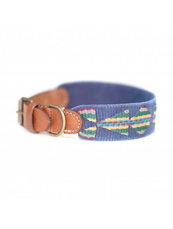 Dog Collar: Etna Blue