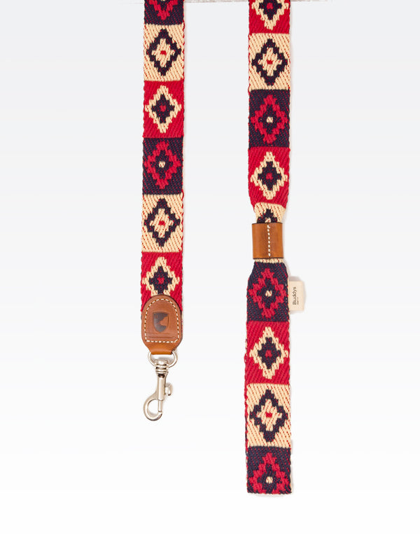 Dog Lead: Peruvian Indian Red