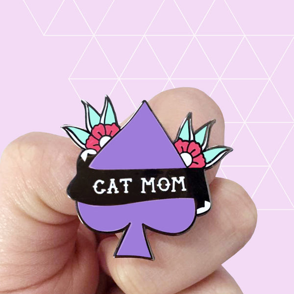 CAT MOM PIN