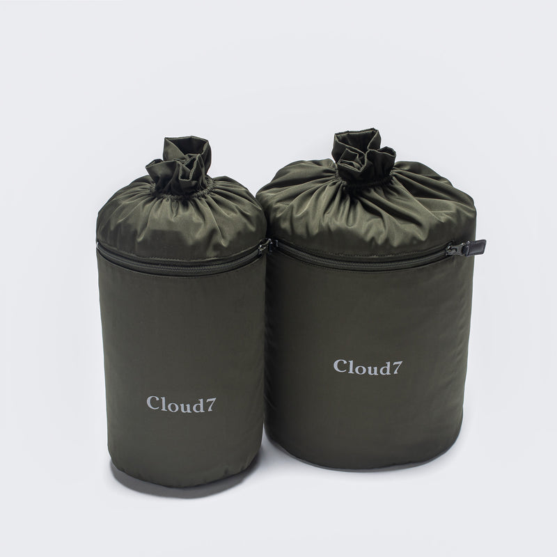 Cloud7: Dog Travel Mat, Aspen Olive