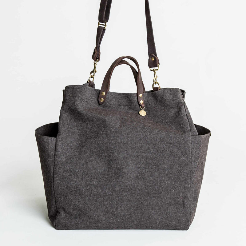 Cloud7: All-in Bag in Heather Brown
