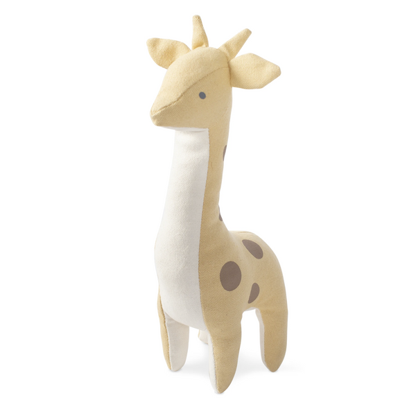 Canvas Squeaky Plush Dog toy, Giraffe