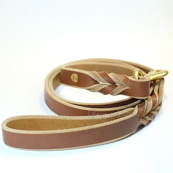Paco Leather leash - Tan