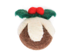 Foggy Dog Festive Figgy Pudding Cat Toy