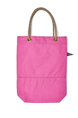Found My Animal Cotton Canvas Tote Bright Pink