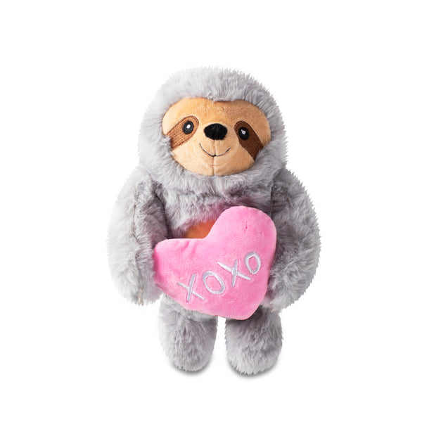Hugs and Kisses Sloth, Dog Squeaky Plush toy