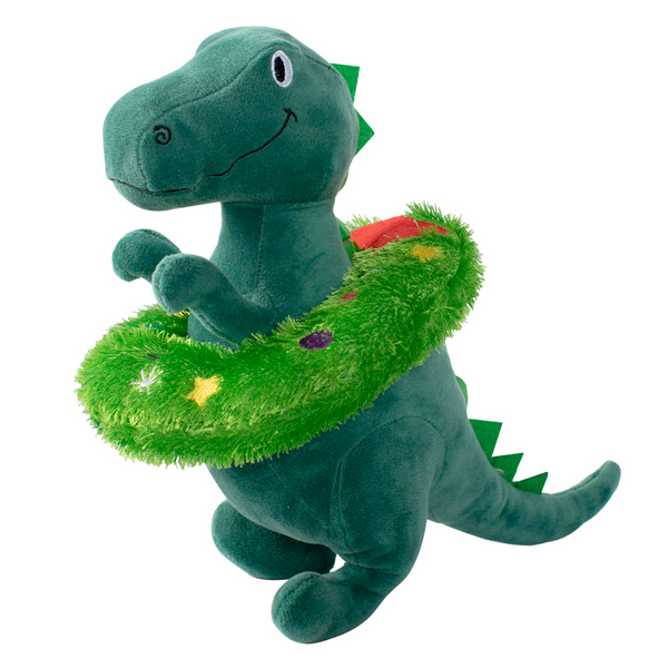 Holiday Rex the Halls, Dog Squeaky Plush toy