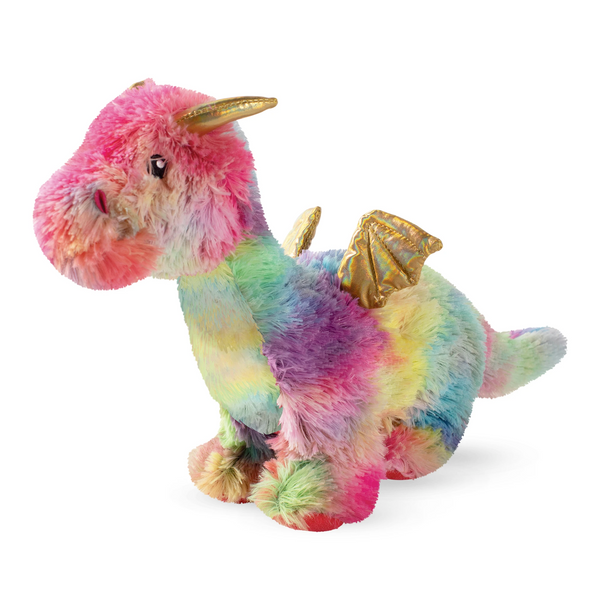 Ember the Rainbow Dragon, Squeaky Plush Dog toy