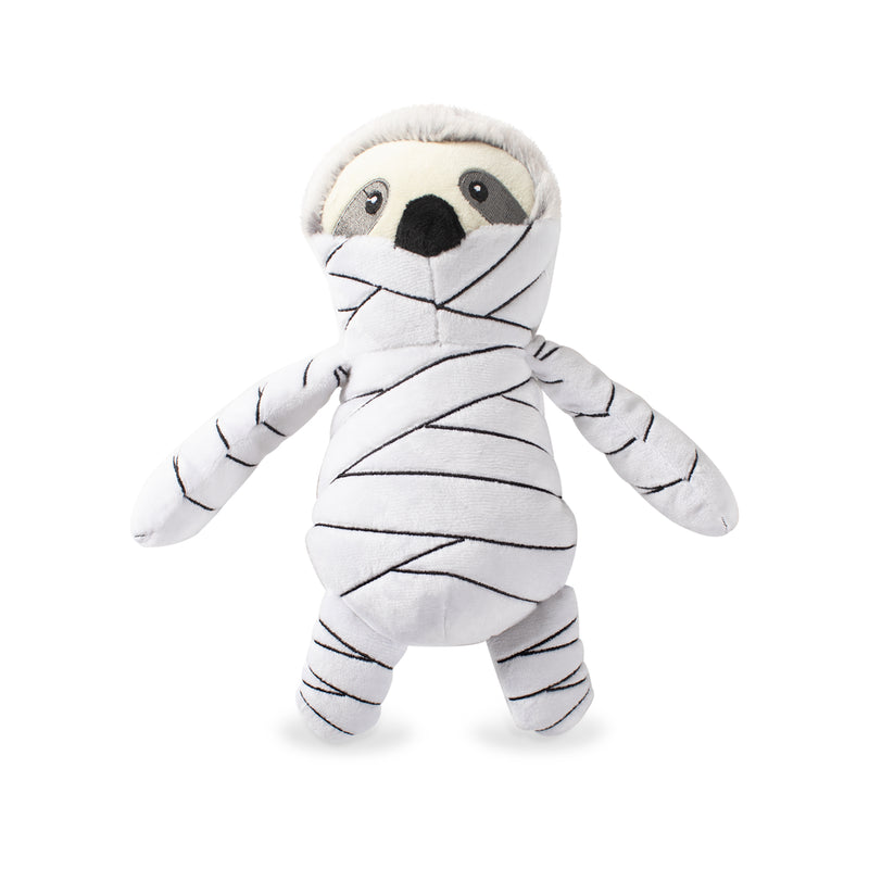 Slumber the Mummy Sloth, Dog Squeaky Plush toy