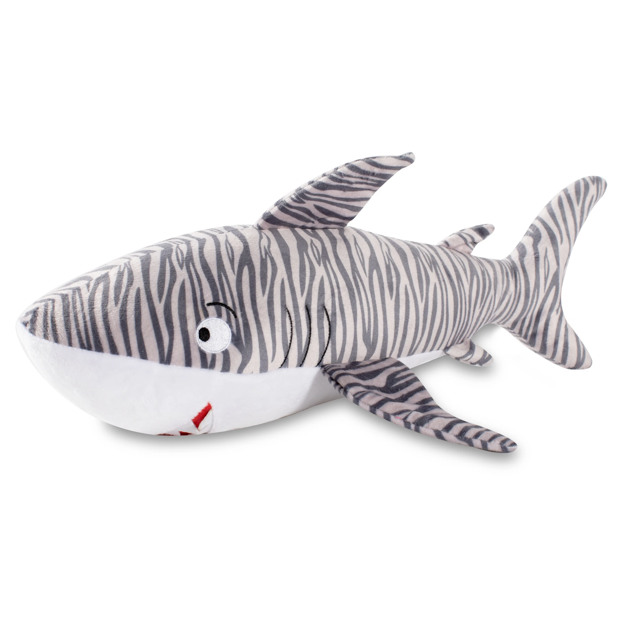 Sir Munch a' Lot Shark, Squeaky Plush Dog toy (Large)