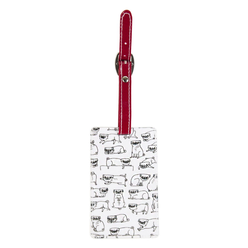 Pug sales luggage tag