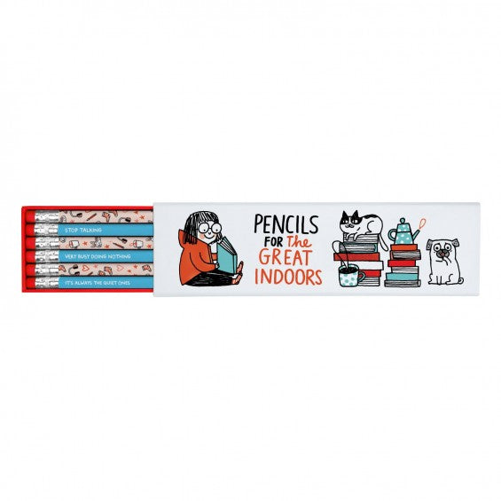 Gemma Correll Pencils FOR THE GREAT INDOORS