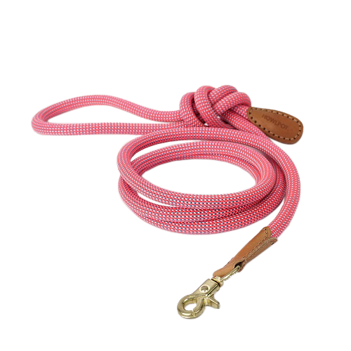 We are Tight: Dog Rope Leash, Flamingo