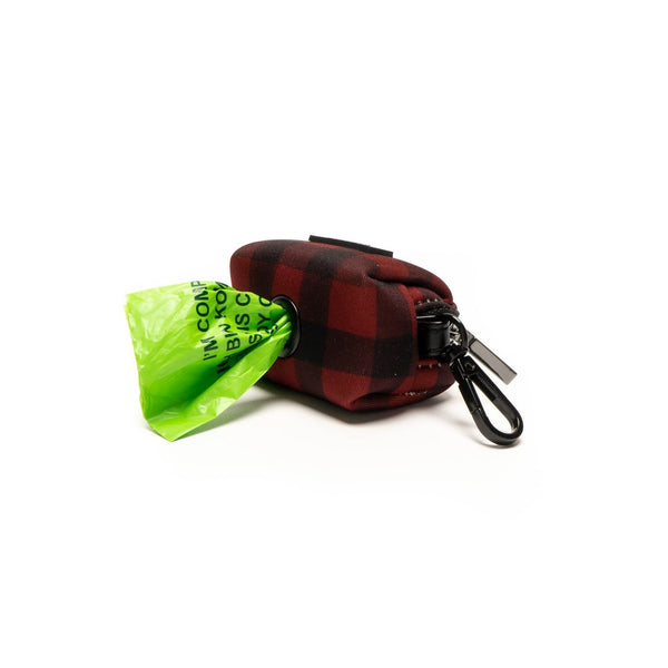 Lucy&Co Dog Poop Bag Holder: The Holly Jolly