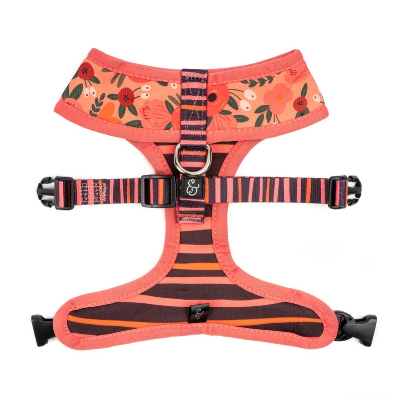 Lucy&Co Reversible Dog Harness: Posy Pink