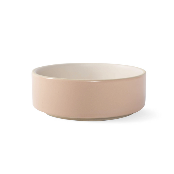 Mininalist Sedona Stoneware Dog Food Water Bowl, Small