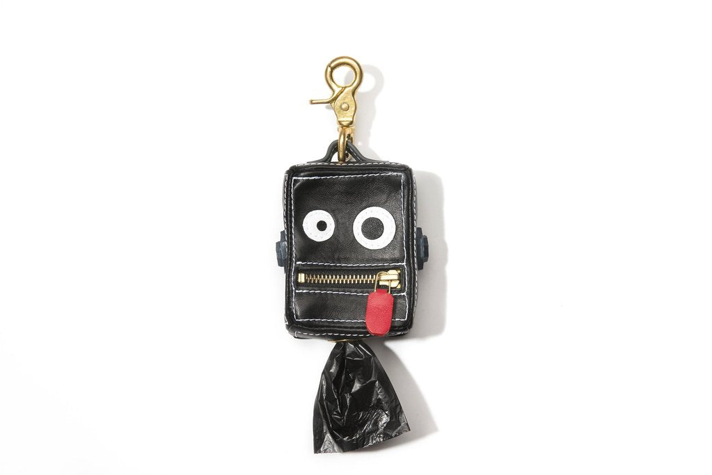 Mr Dog New York Roboto Dog Poop Bag Dispenser Black