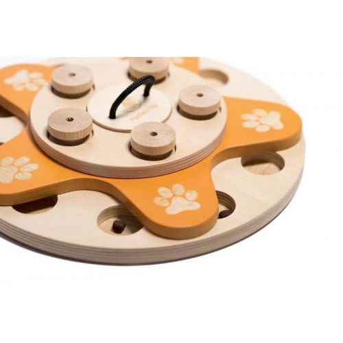 Interactive Puzzle Game for Dogs and Cats, Flower