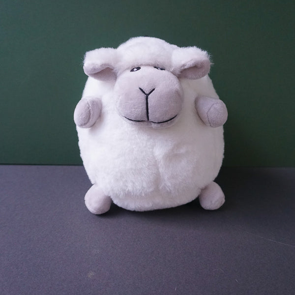 Solomon the shortleg Sheep Squeaky Plush Dog Toy