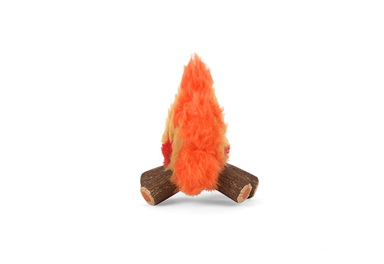 Camp Corbin Squeaky Plush Dog toys, Cozy Campfire