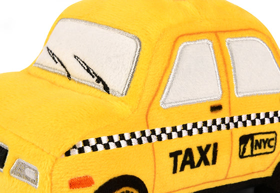 P.L.A.Y. Canine Commute Plush Dog toys: New Yap City Taxi