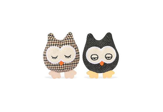 P.L.A.Y. Feline Frenzy, Catnip Toy set: Owls