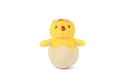 P.L.A.Y. Hippity Hoppity Squeaky Plush Dog toys, Chick Me Out