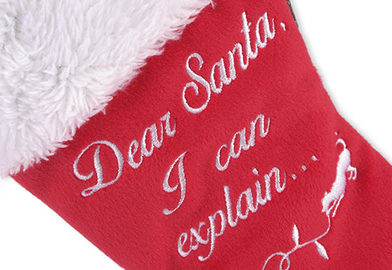 P.L.A.Y. Merry Woofmas Dog Plush toys: Good Dog Stocking
