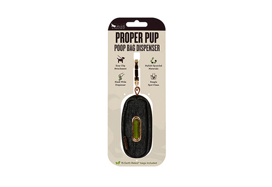 Proper Pup Poop Bag Dispenser, Urban Denim by P.L.A.Y.