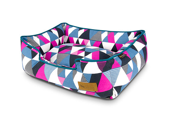 P.L.A.Y. Lounge Dog Bed Mosaic Soda Pop