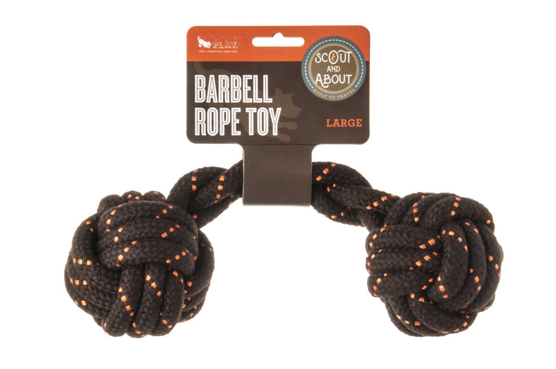 Barbell Rope Toy
