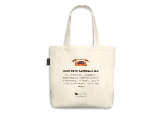 PLAY Best in Show Tote - Bulldog - DOG RULE #1 BLAME THE CAT
