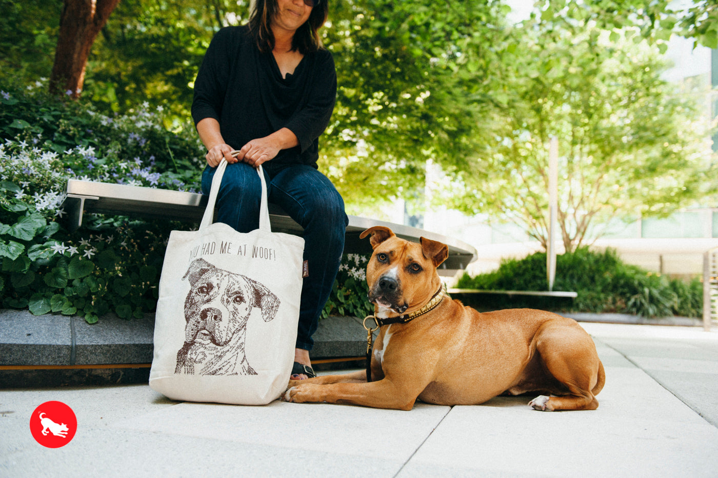 PLAY Best in Show Tote - RESCUE MUTT - YOU HAD ME AT WOOF_2