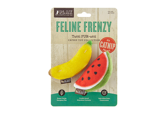 PLAY Feline Frenzy Catnip Toy Frutti Fur-utti