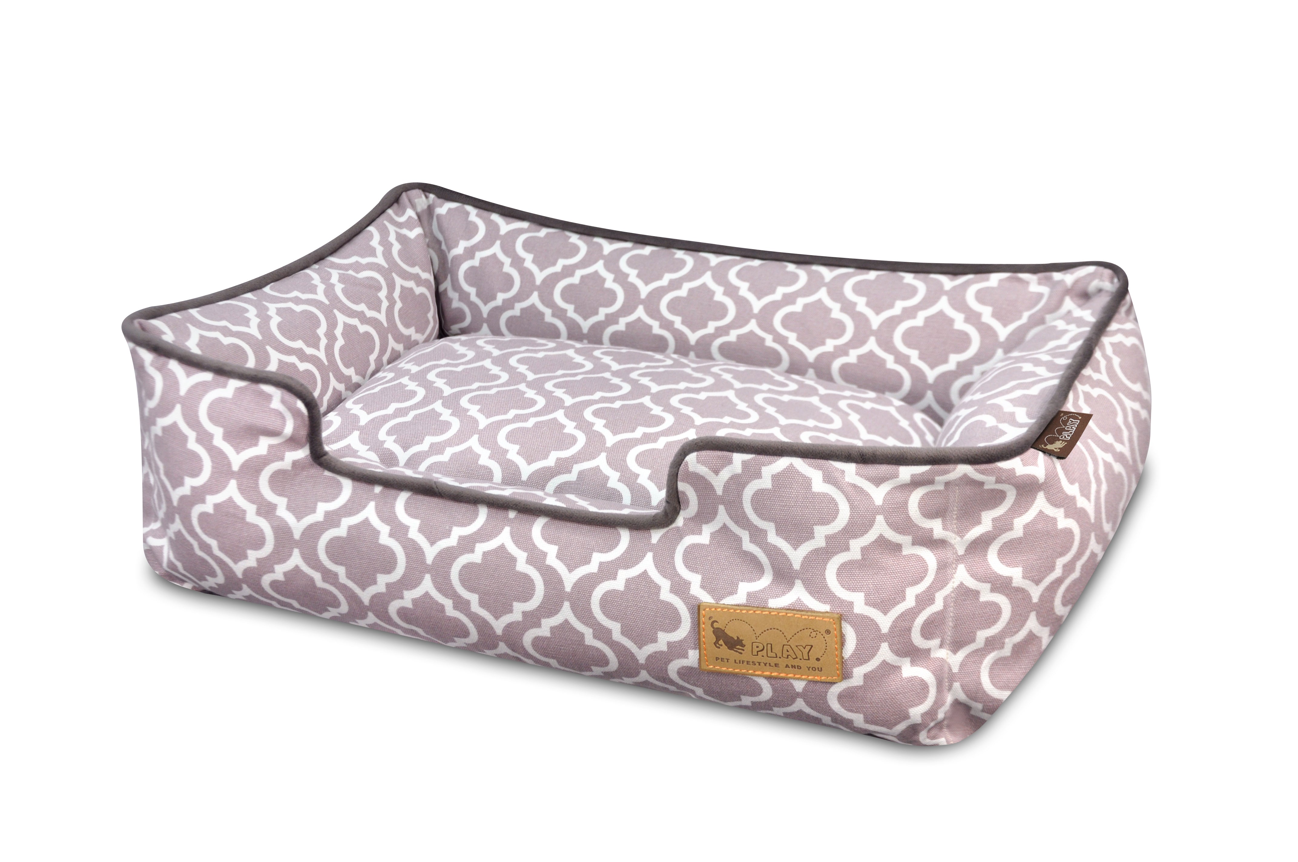 [Pre-order]Lounge Dog Bed: Moroccan Ash Grey