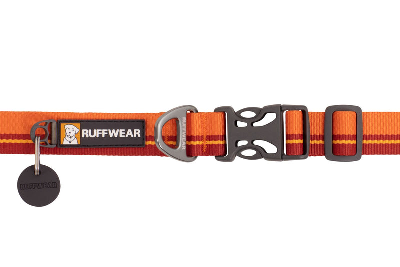 Ruffwear Flat Out Dog Collar Ginger and Bear