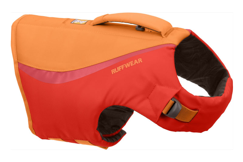 Ruffwear Floatation Water Safety Dog Life Jacket Float Coat Red