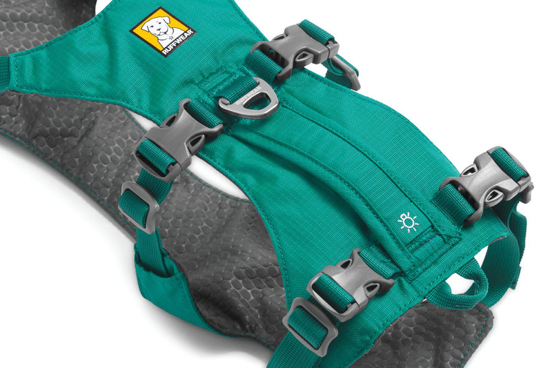 Ruffwear Flagline Dog Harness Meltwater Teal