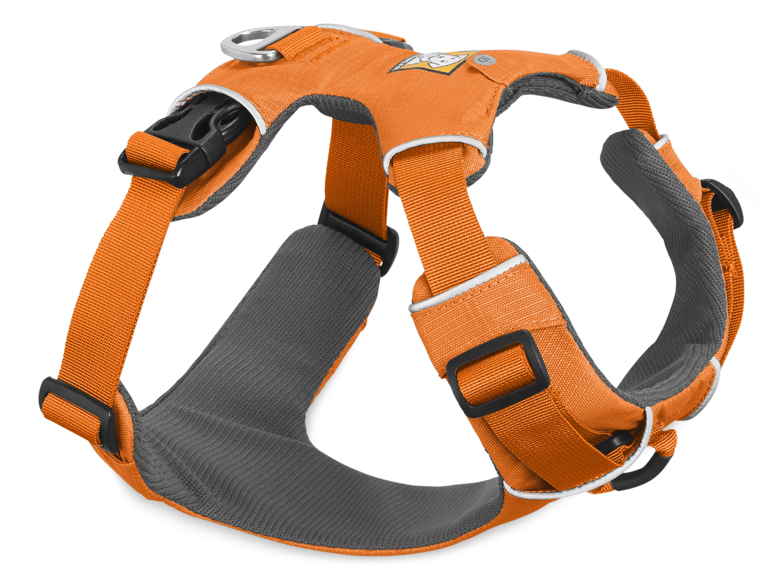 Ruffwear Front Range harness for dogs Orange Poppy