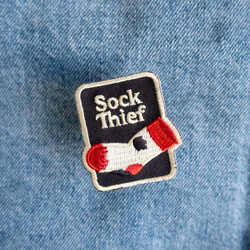 Dog Merit Badges: Sock Thief