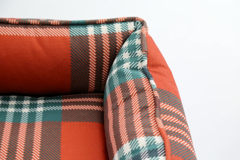 Tartan Plaid Dog Bed