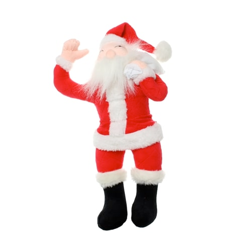 Mighty Arctic Dog Squeaky Toy, Santa (mini and regular size)