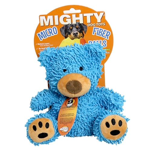 Mighty Microfibre Dog Squeaky Toy, Ball Bear