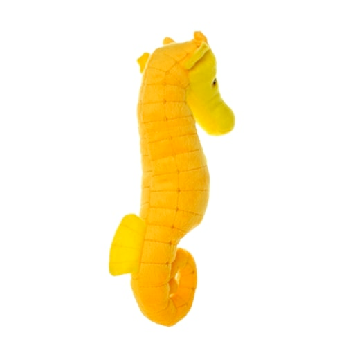 Mighty Ocean Dog Squeaky Toy, Sarafina the Seahorse (mini and regular size)