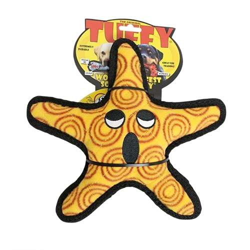 Tuffy Ocean Dog Squeaky Toys, the "General" Starfish