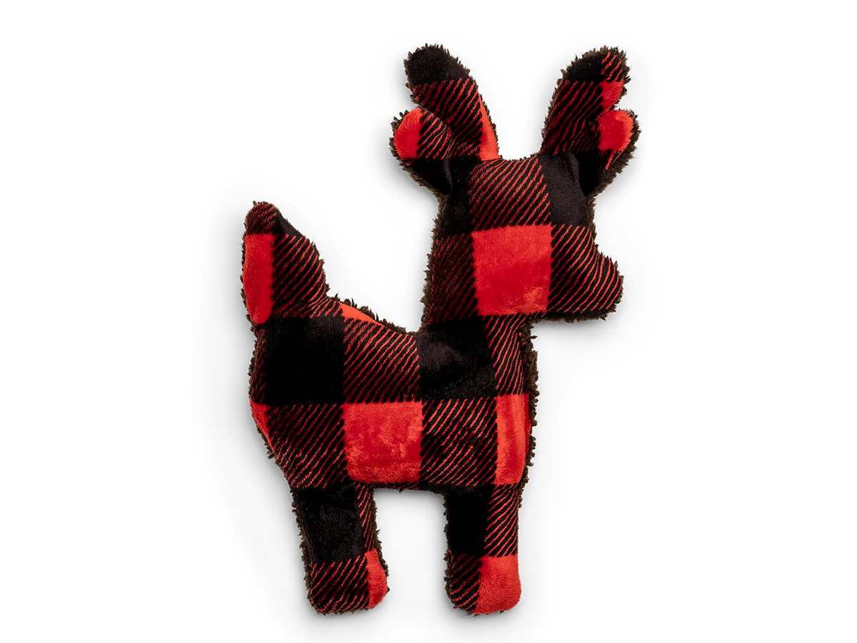 Dog Squeaky Plush Toy, Ruff-N-Tuff Reindeer
