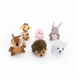 Multipack, Animals, mini Squeaky Dog Toy