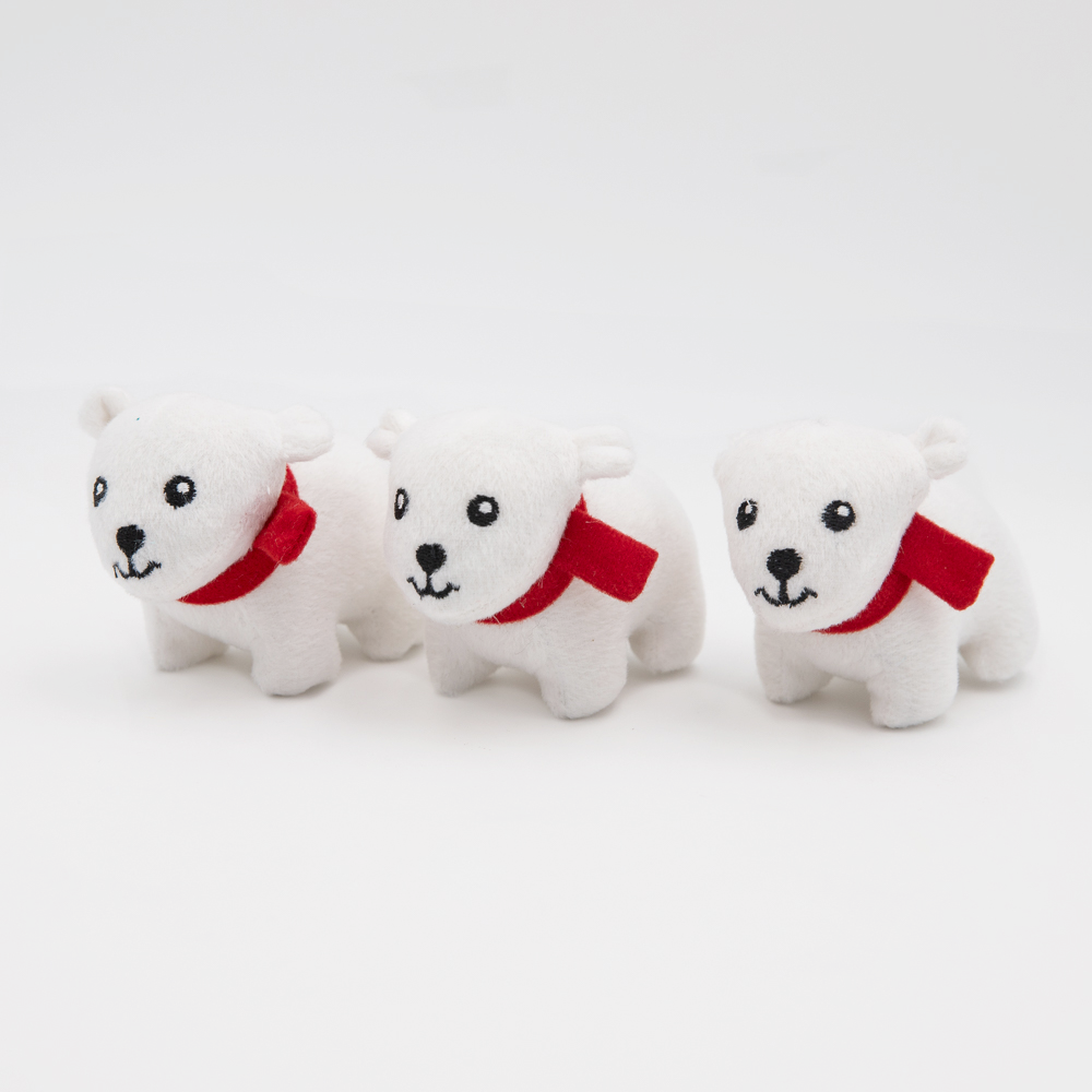 Burrow Polar Bear Igloo, Sniff 'n Search Squeaky Dog Toy